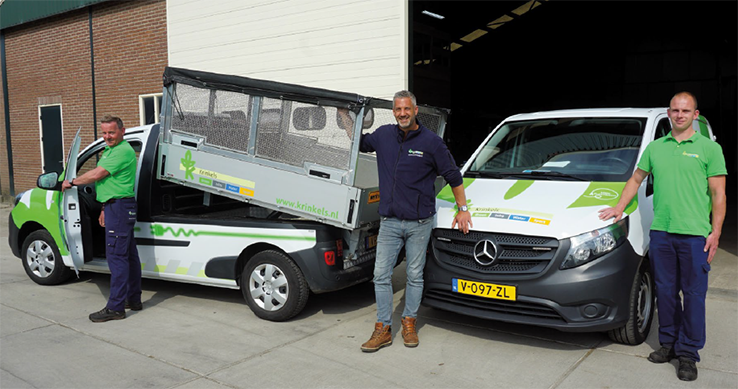 Elektrisch vervoer, elektrisch rijden, co2 verminderen, uitstoot verminderen, handgereedschap, werkbussen