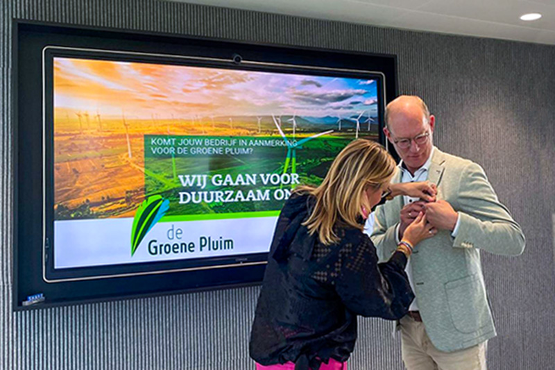 Groene Pluim | Duurzaam | Innovatie | CO2-reductie | Verantwoord | Ecologie | Partnerschap | Award | Breda | Noord-Brabant | 